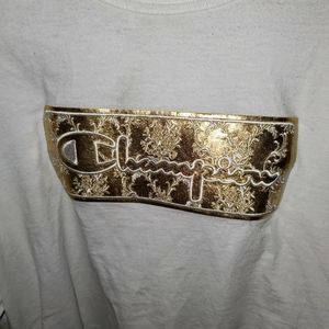 Super Rare Gold Champion shirt